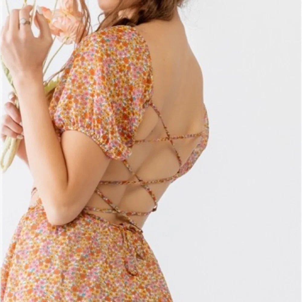 🌸Flower Power🌸 Double Laced Down Dress - Picture 5 of 8